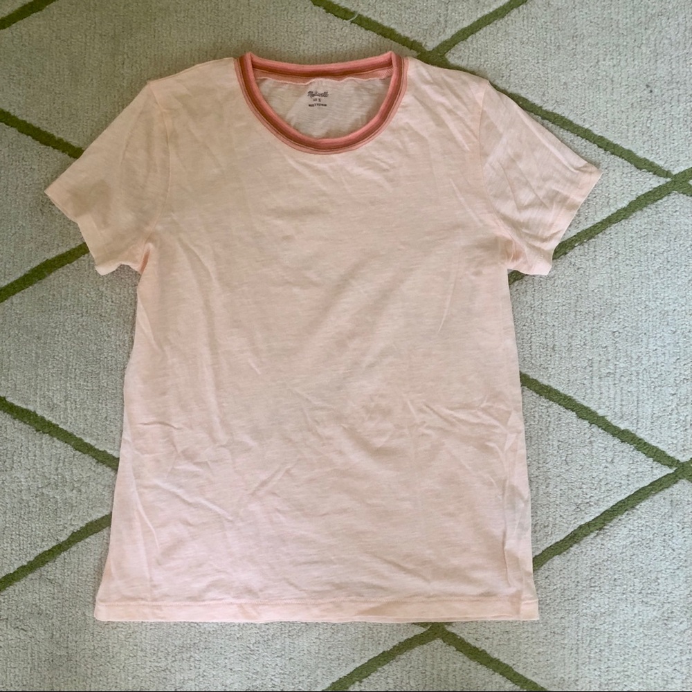 PINK MADEWELL T SHIRT